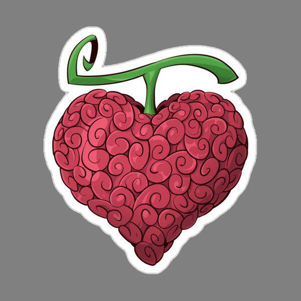 Mero Mero no Mi (Love-Love Fruit) — One Piece Sticker