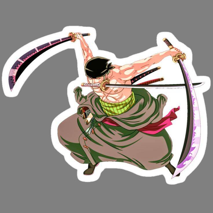 Roronoa Zoro — One Piece Sticker