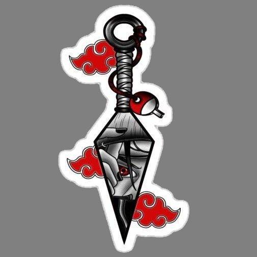  Itachi Uchiha’s Kunai — Naruto Shippuden Sticker