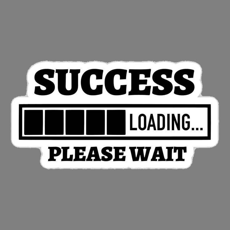 Success loading sticker
