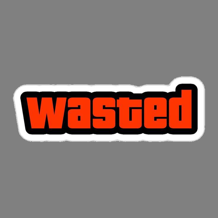 Wasted (GTA death screen)