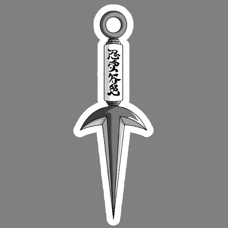 Kunai — weapon from Naruto Sticker