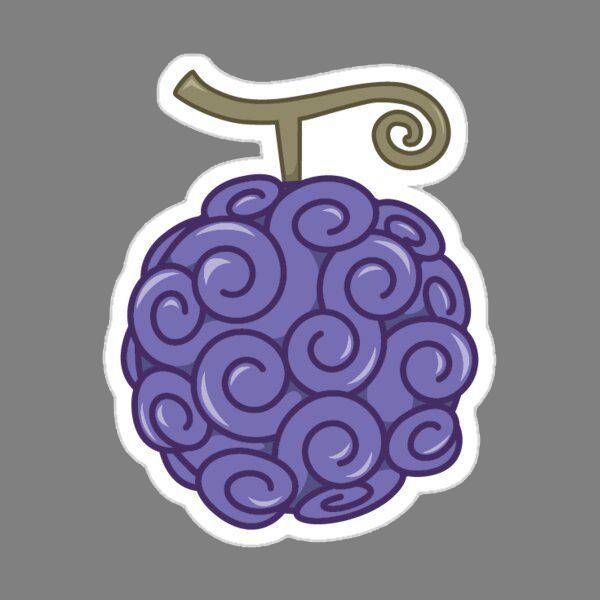 Devil Fruit — One Piece — Devil Fruit Sticker