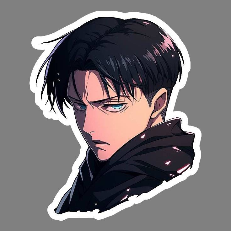 Levi Ackerman — Attack on Titan Sticker