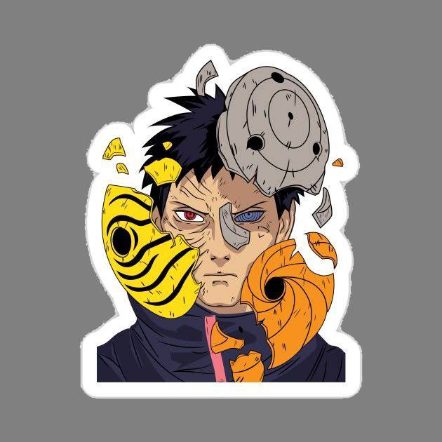 Obito Uchiha (Tobi) — Naruto Shippuden Sticker